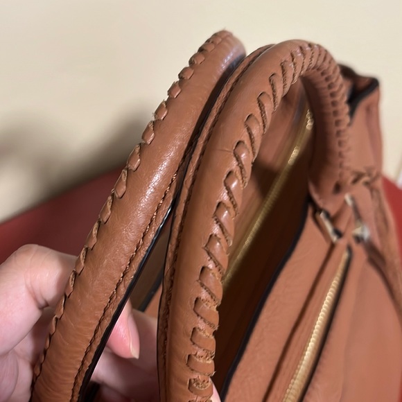 *FINAL SALE* Rebecca Minkoff Regan Leather Satchel Bag - Picture 7 of 11